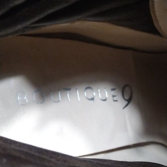 Boutique 9 Arael Platform Ankle Bootie Lace Up High Heels Women's Sz 5.5 - Picture 11 of 13